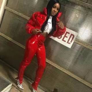 Glossy Bread Jacket Down Cotton Jacket Quilted Jacket - ROUTINE FASHION